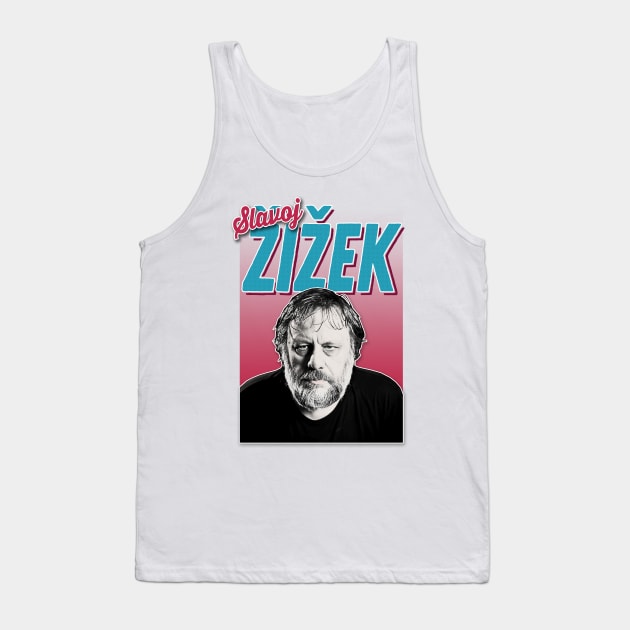 Slavoj Žižek #3 - Aesthetic Tribute Design Tank Top by DankFutura